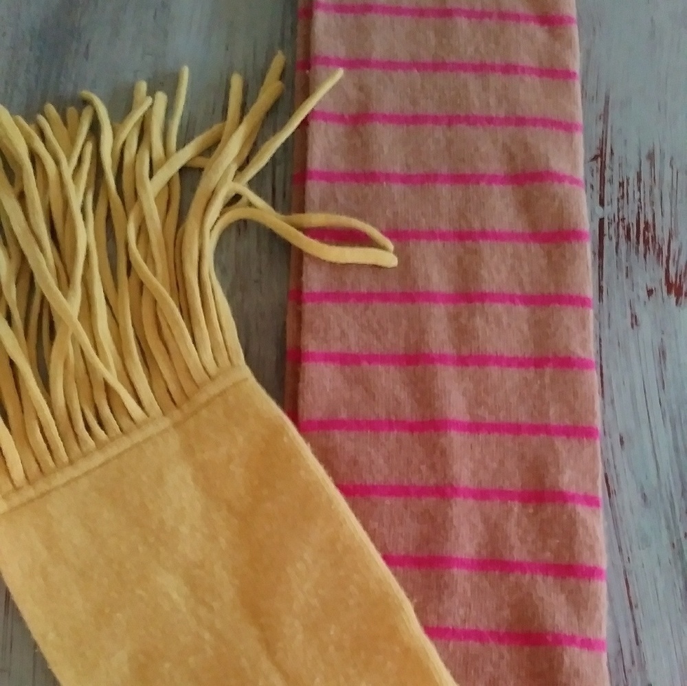 J. Crew Wool scarf with fringe